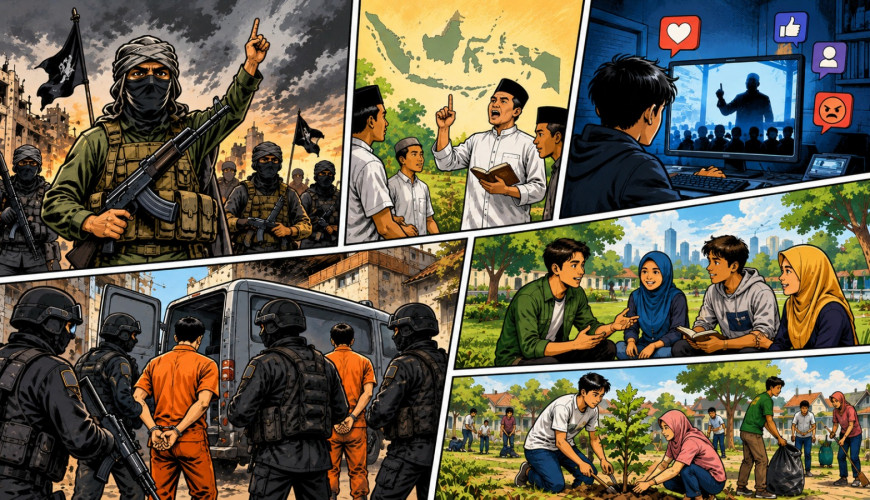 Belajar dari Taliban, HTI, dan JI: Cara Indonesia Menghadapi Radikalisme